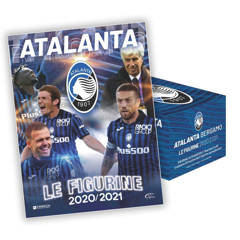 Album Atalanta + Box da 50 pacchetti di figurine 2020/2021