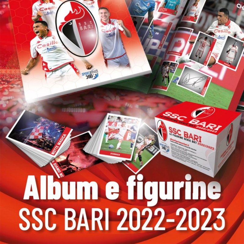 Album Bari + Box da 50 pacchetti di figurine 2022/2023