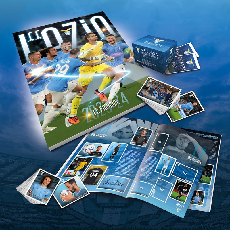 Album Lazio + Box da 50 pacchetti 2023/2024