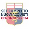 Set completo figurine Nuovi Acquisti Genoa 2023/2024