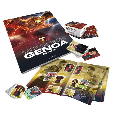 Album Genoa + Box da 50 pacchetti 2025/2026
