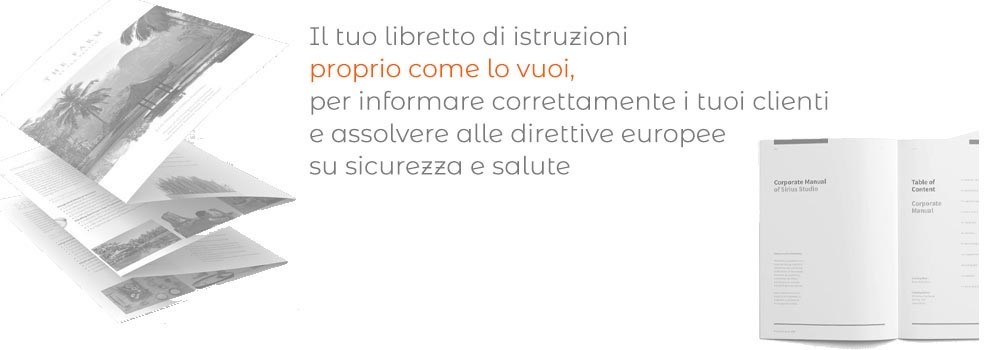 Stampa Libretti d'Istruzioni e Manuali d'Uso